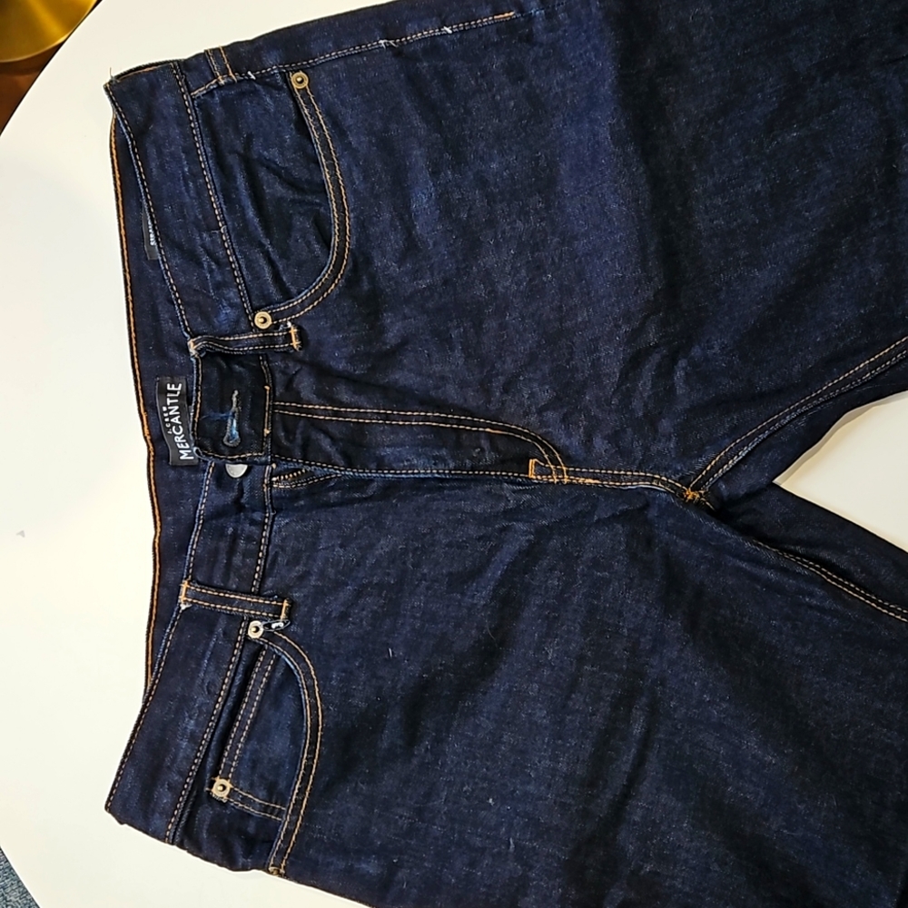 J. Crew Mens flannel lined straight leg jeans. W34 L30